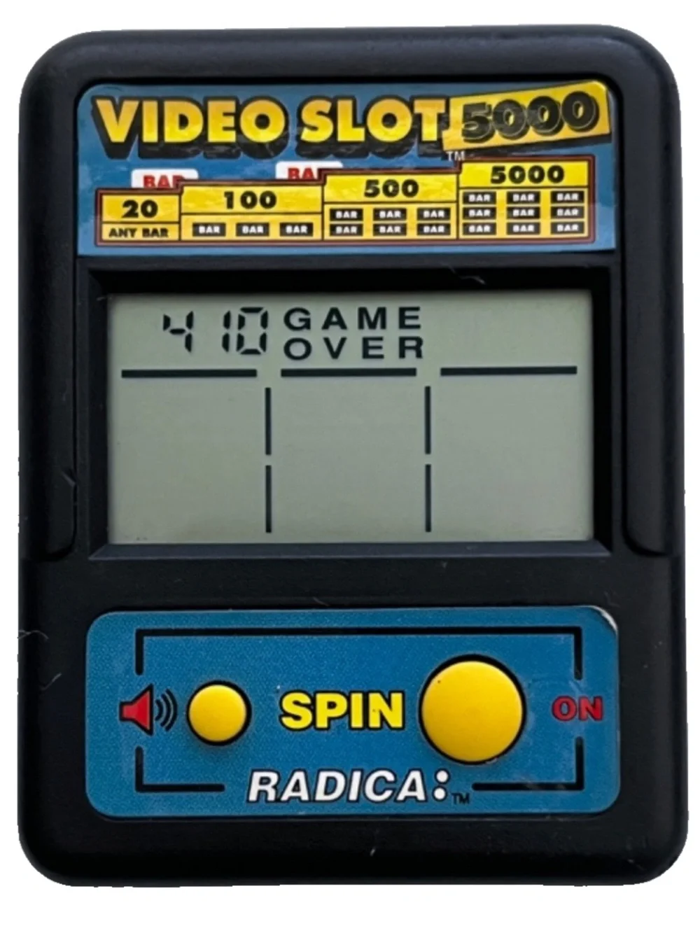 Vintage 2-Radica Handheld Pocket Electronic Games, Video Slots & Black Jack